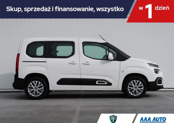 Citroen Berlingo cena 78000 przebieg: 43657, rok produkcji 2021 z Olszyna małe 232